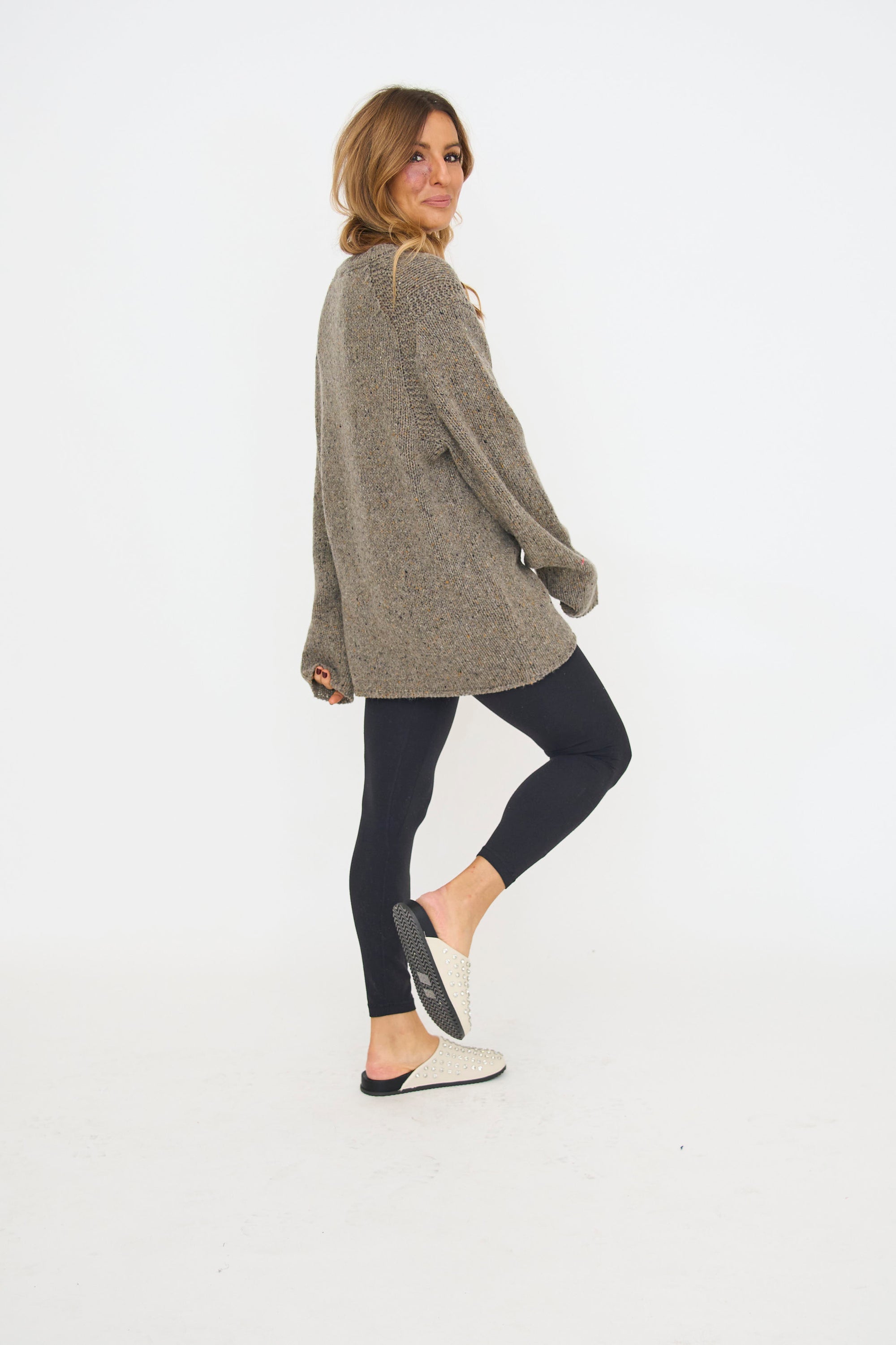 Oversized Crewneck Sweater