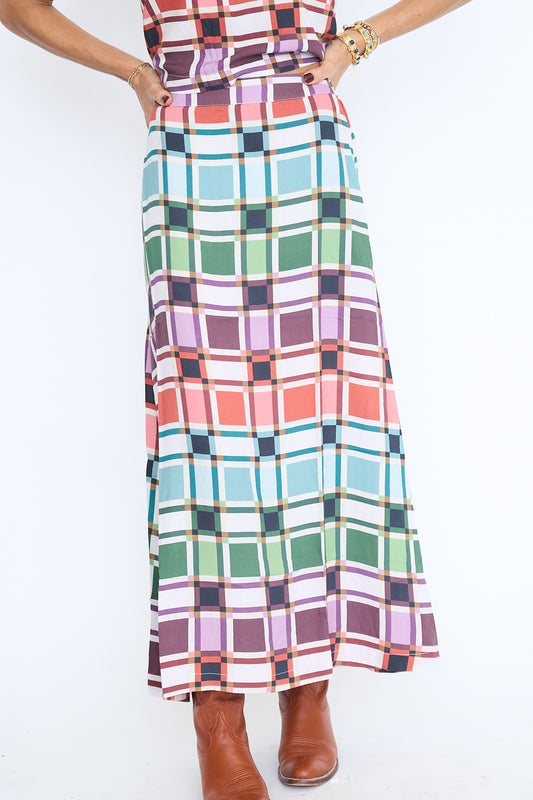 Tiffany Plaid Skirt
