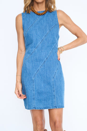 Fireplace Denim Dress