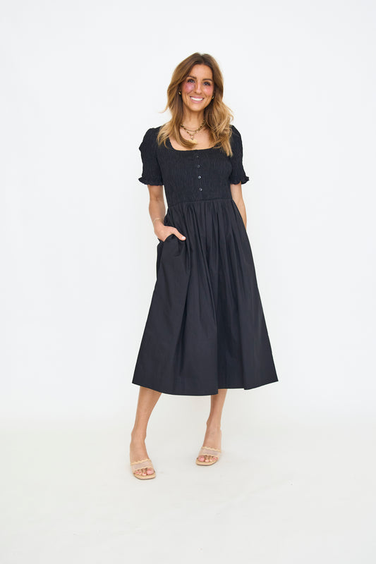 Zoe Smocked Dress
