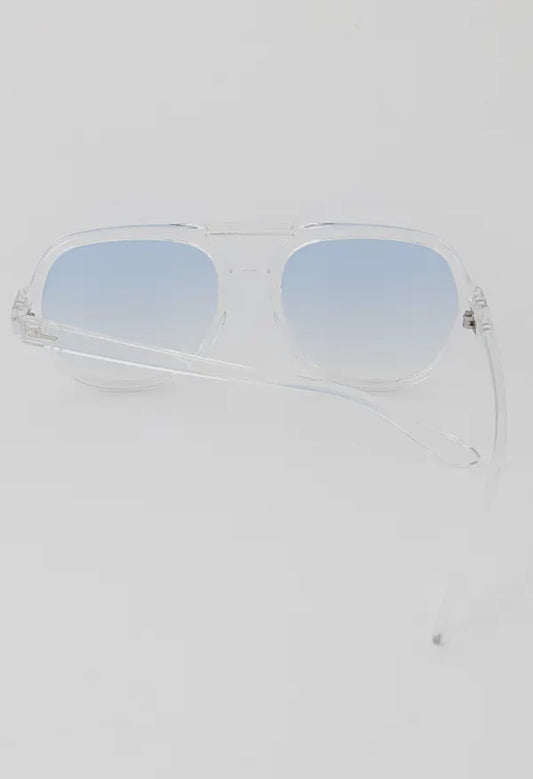 Bright Gradient Aviator Sunglasses