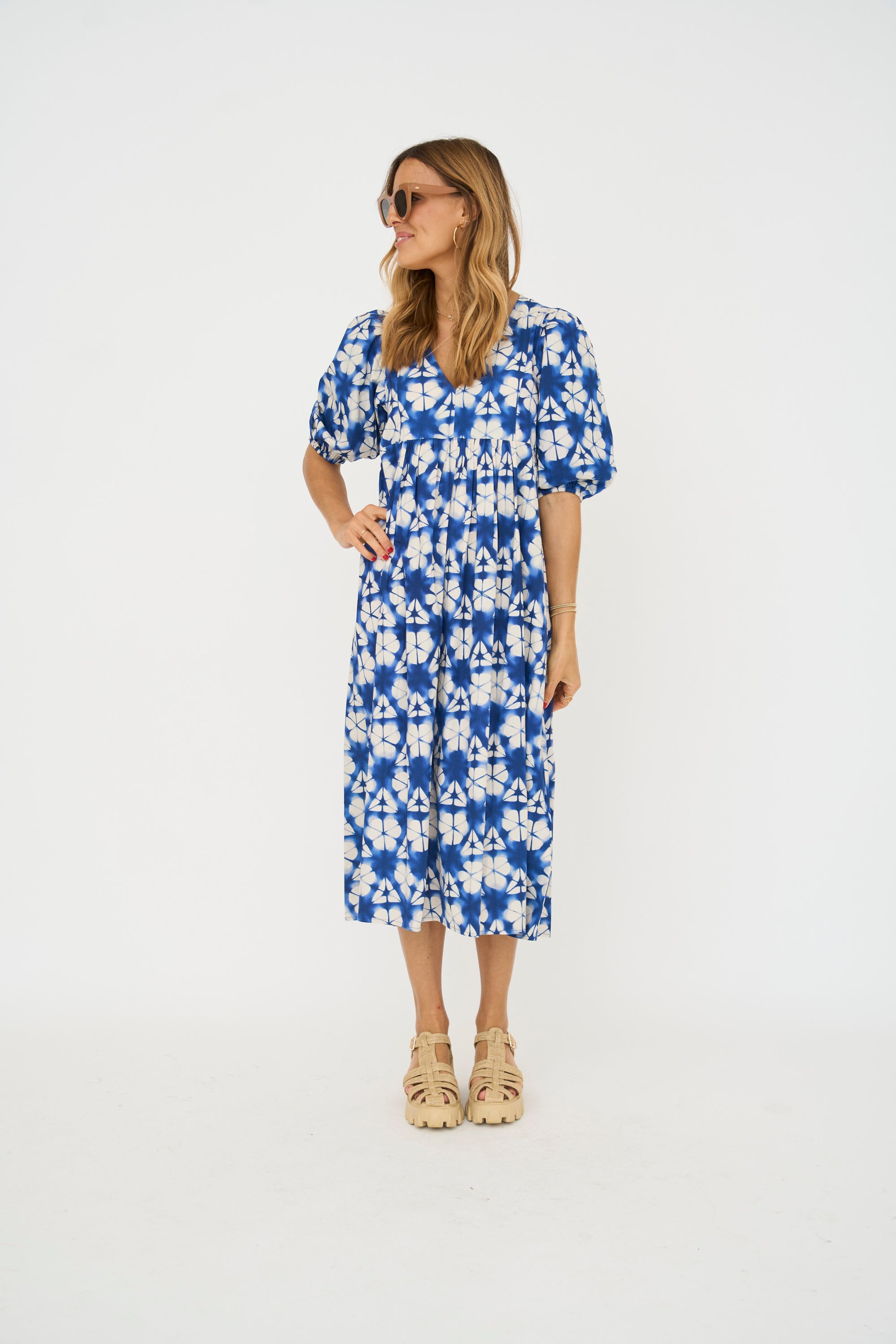 Salem Printed Long Dress