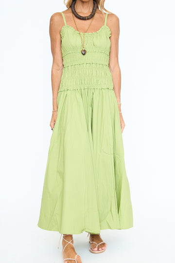 Isla Smock Maxi Dress