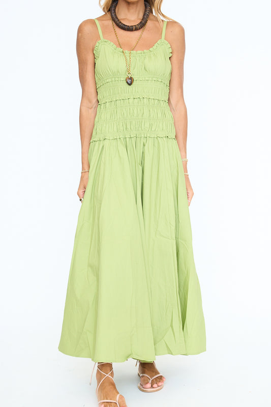 Isla Smock Maxi Dress