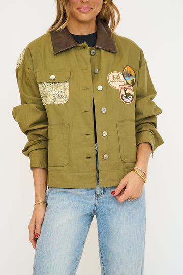 Patchwork Denim Jacket