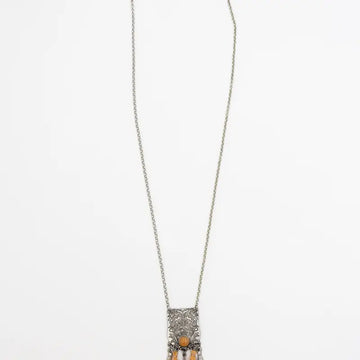 Western Boho Tassel Pendant Necklace