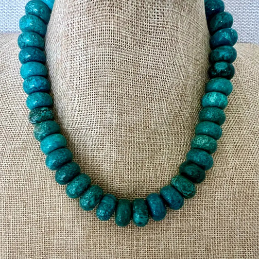 Jasper Beaded Necklace
