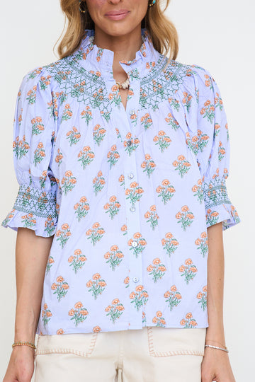 Sunny Days Puff Sleeve Top