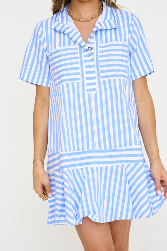 Camren Stripe Mini Dress