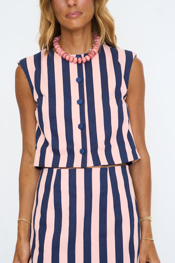 Camden Cropped Vest