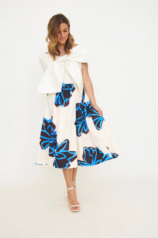 Randi Floral Midi Skirt