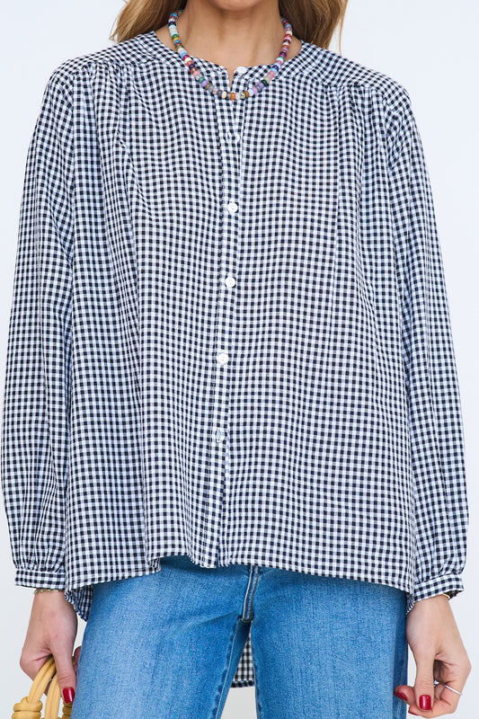 Finley Gingham Button Up Shirt