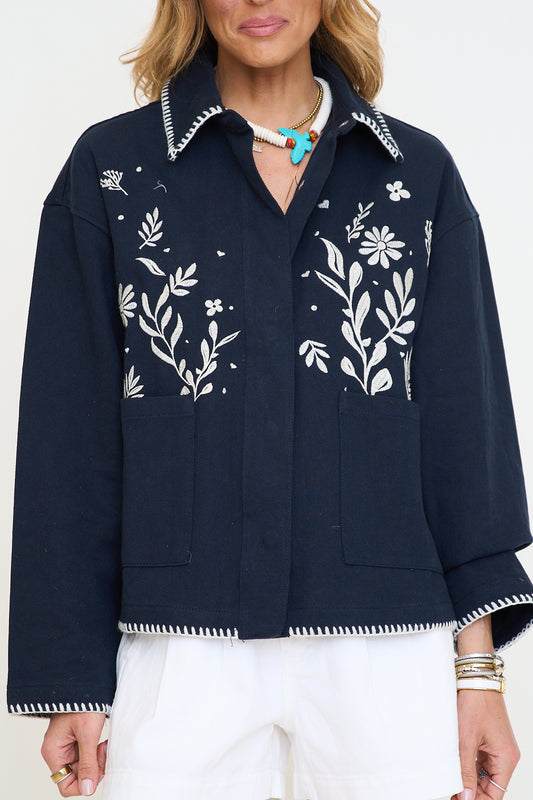 Embroidered Folk Jacket