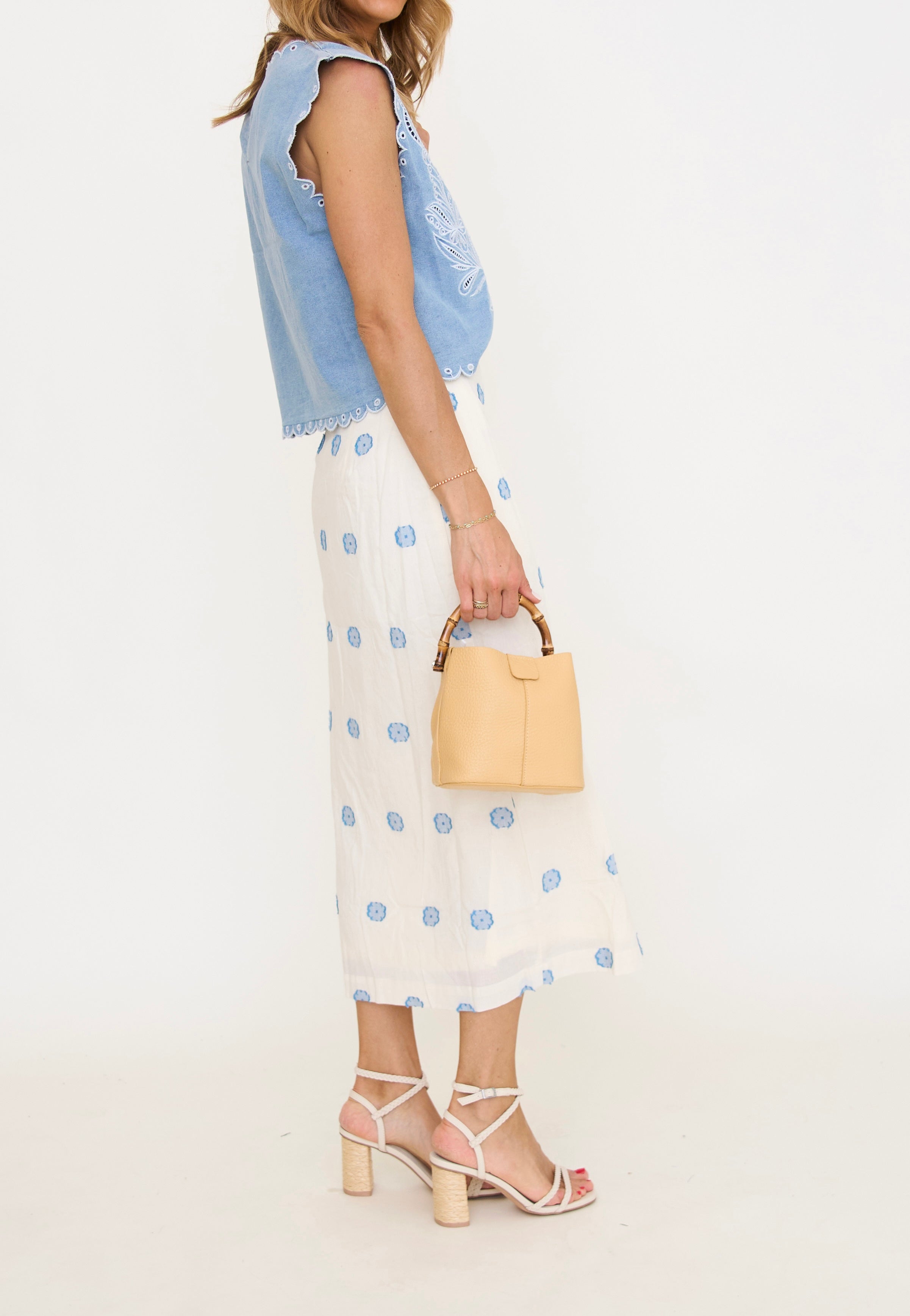 Bamboo Top Handle Crossbody Bag – Lady Hart