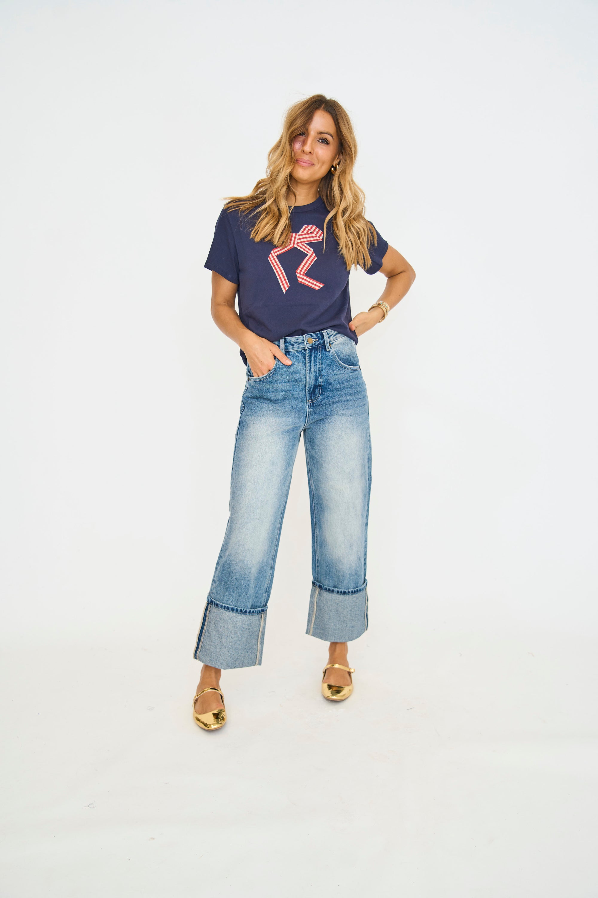 Tayler Cuffed Denim