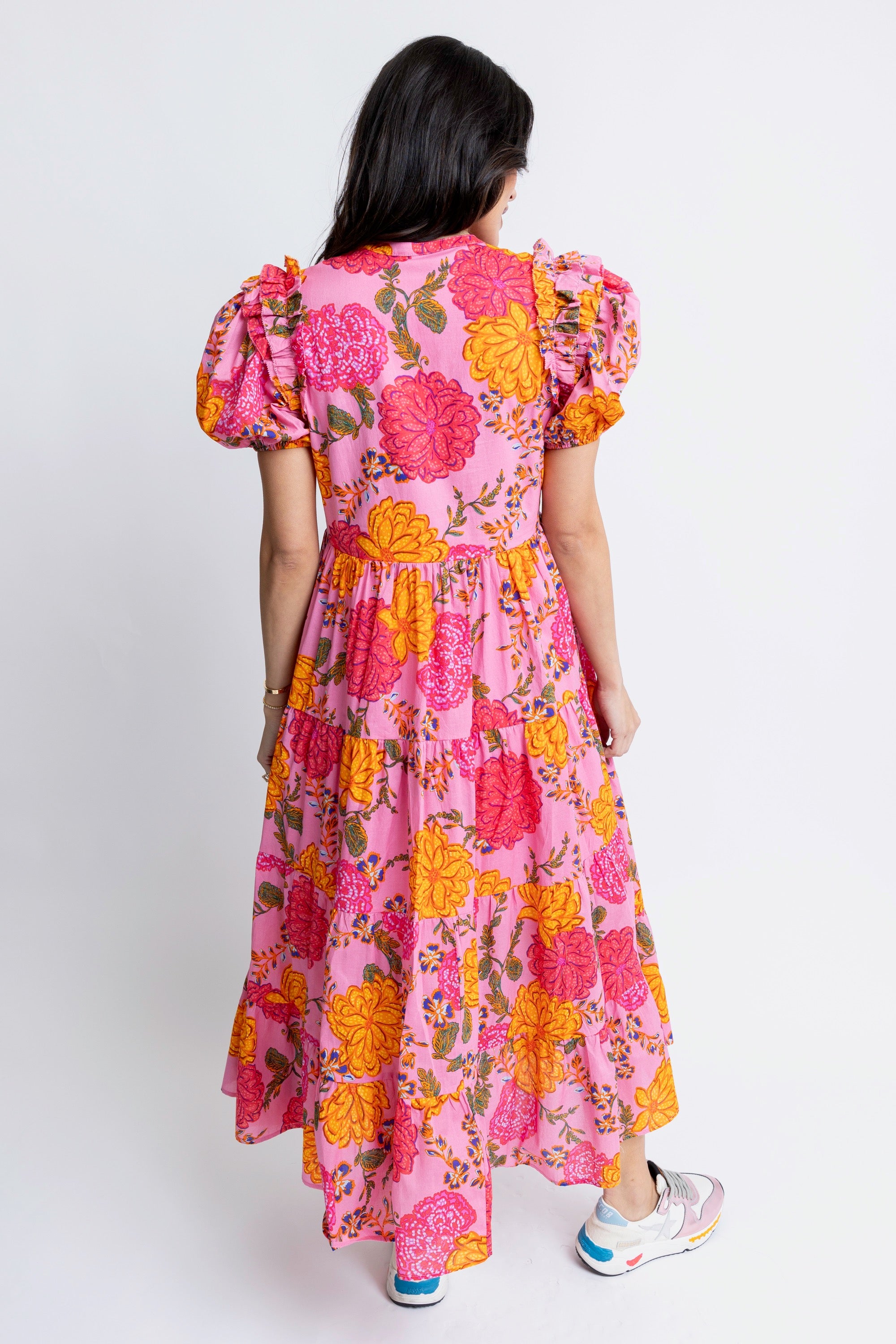 Tay Floral Print Maxi Dress