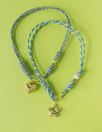 Throw Me A Line Rope Necklace