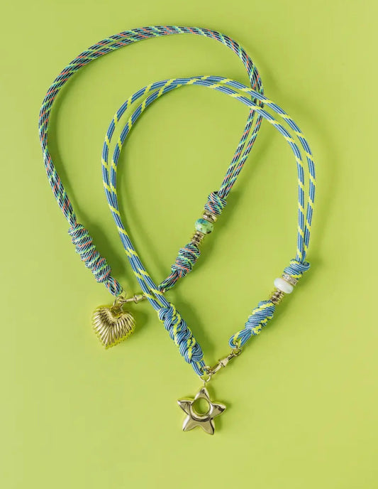 Throw Me A Line Rope Necklace