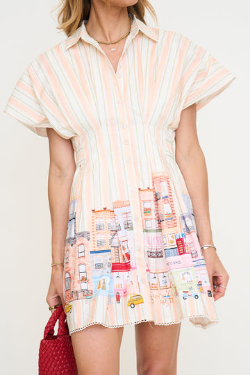 City Mini Shirt Dress