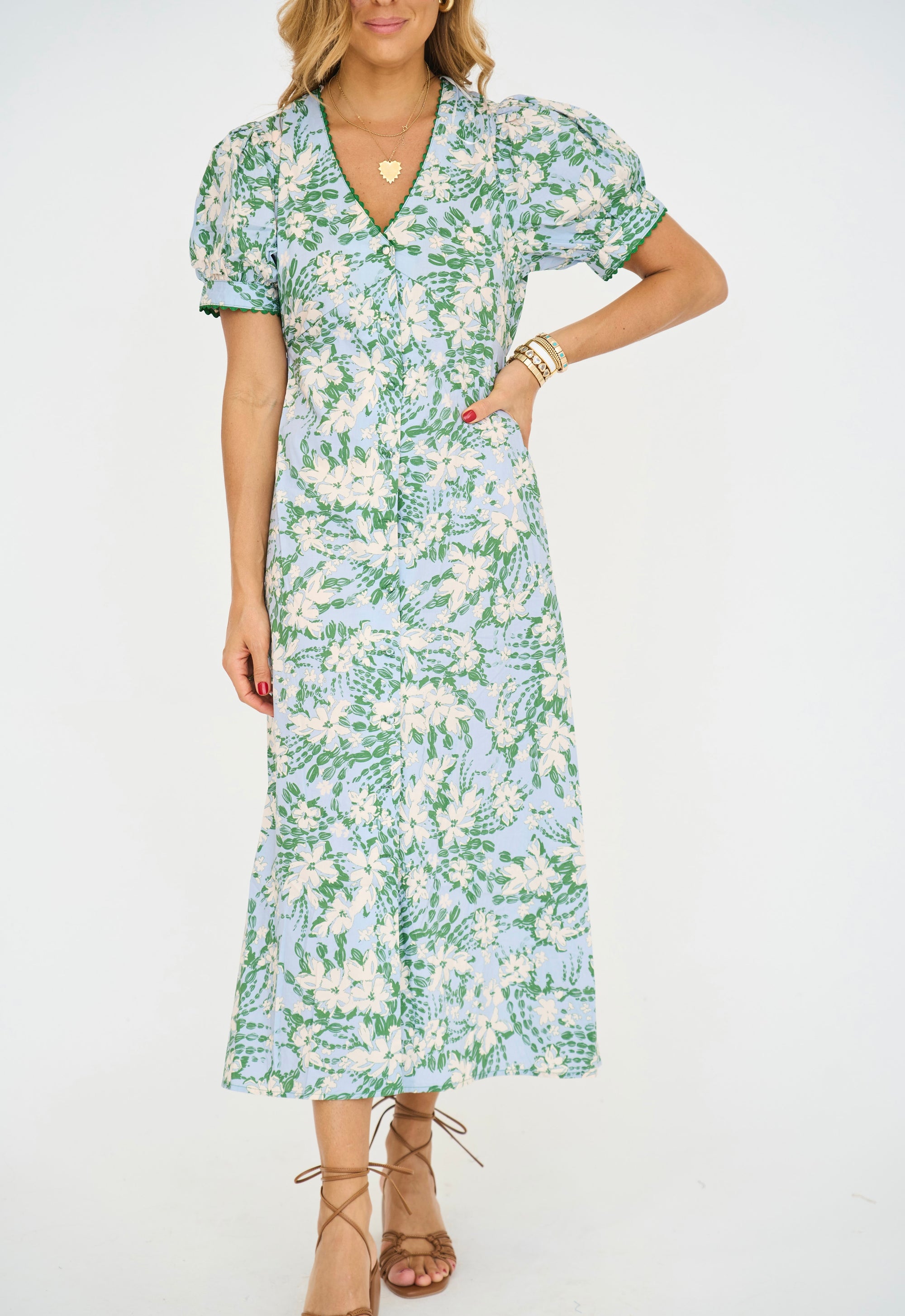 Kimmy Floral Midi Dress