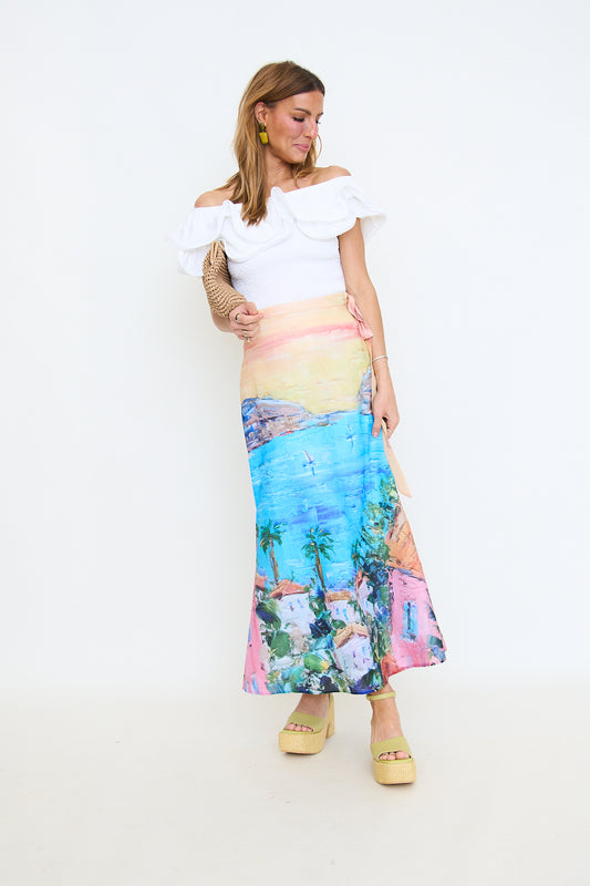 Tropical Breeze Maxi Skirt