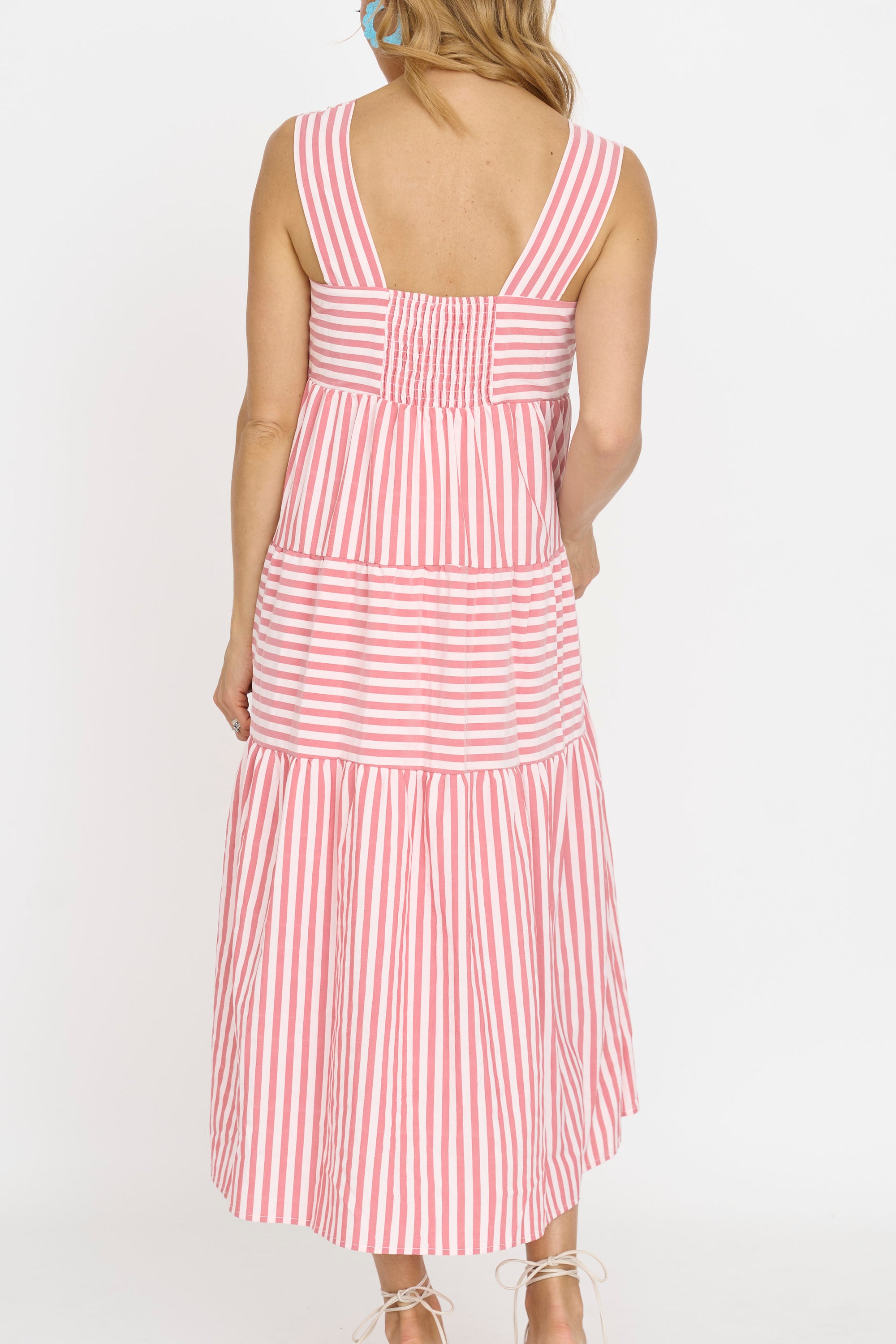 Blakely Stripe Midi Dress