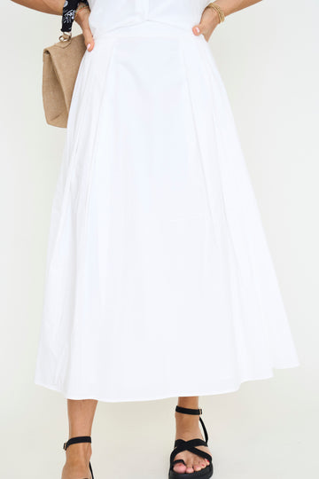 Irene Poplin Skirt