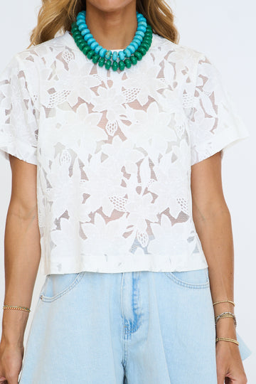 Lace Floral Blouse