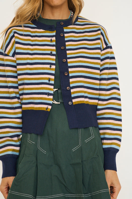 Bleu Marine Cardigan