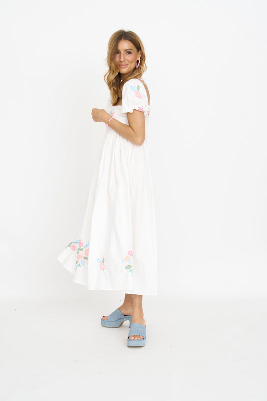 Denim Platform Wedges