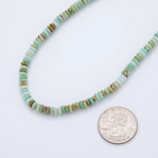 Amazonite Gemstone Choker Necklace