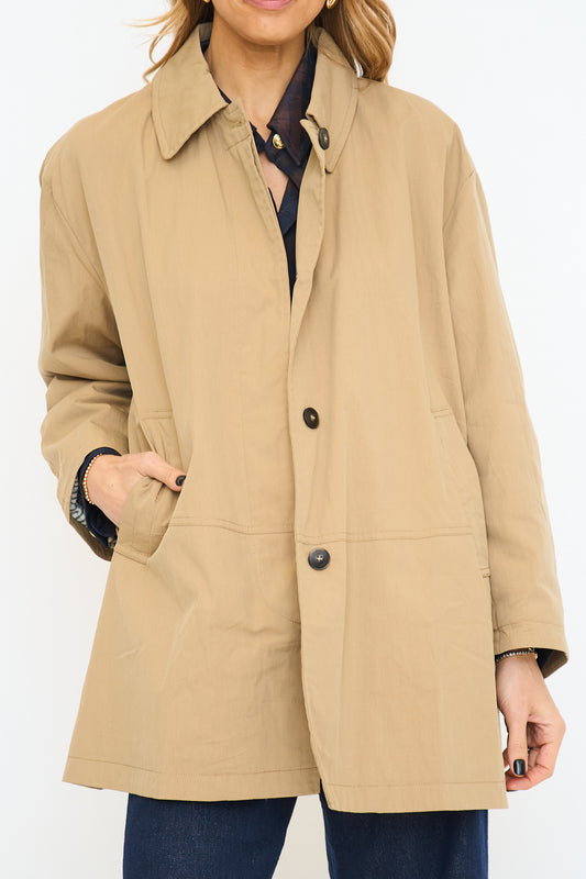 Relaxed Fit Classix Spread Collar Utility Jacket
