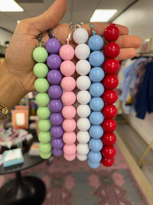 Bauble Bead Bubble Necklaces