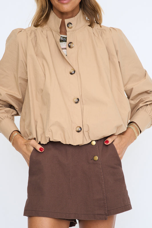 Genevieve Gathered Trench