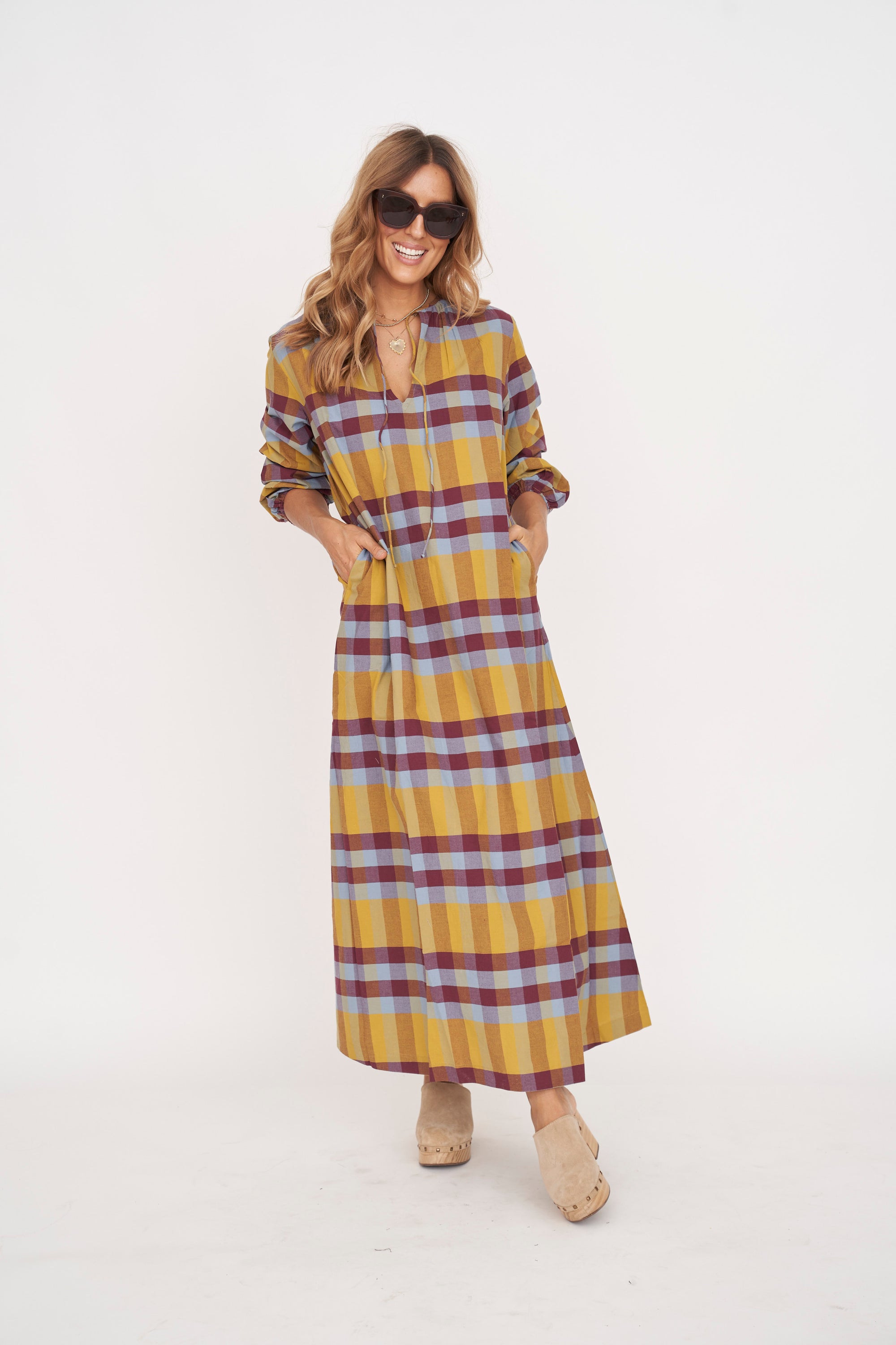 Sienna Dress in Prickly Pear