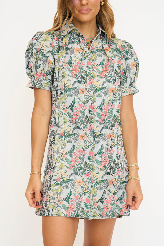 Vivienne Jacquard Mini Dress