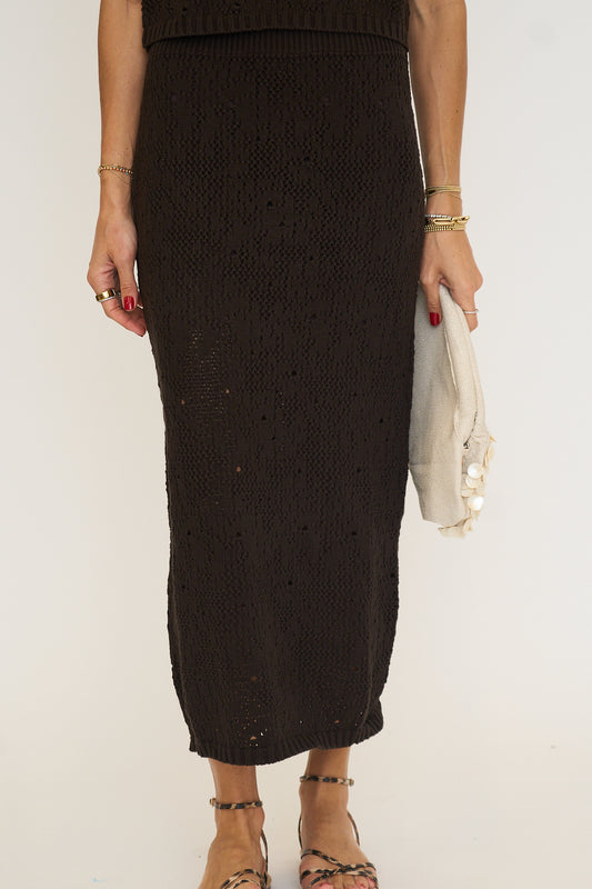 Crochet Knit Skirt