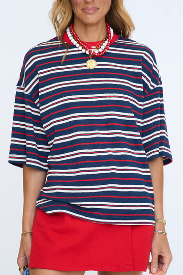 Striped Short Sleeve Tee
