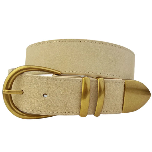 Classic Cow Suede Belt