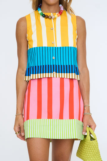 Color Me Happy Skirt Set