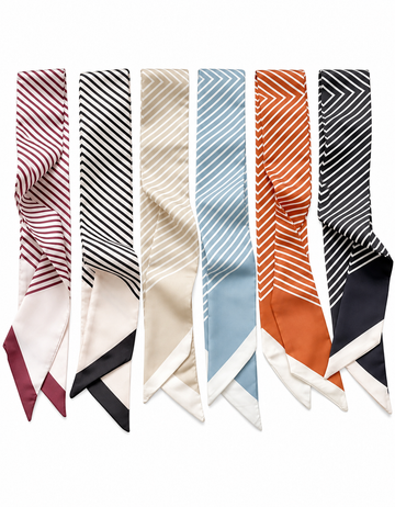 Silk Twilly - Stripe