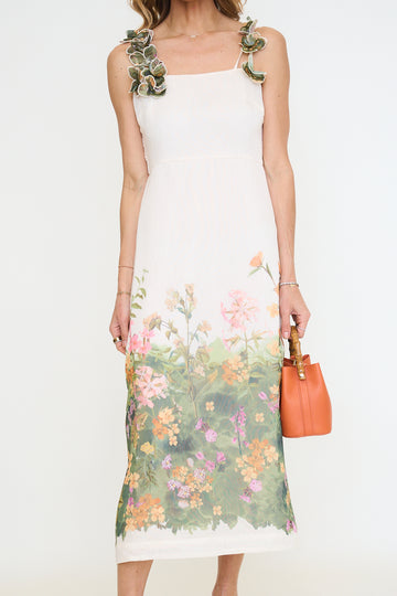 Eloise Floral Midi Dress