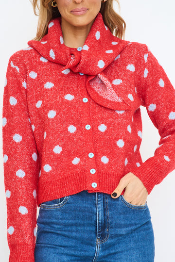 Polka Dot Cardigan