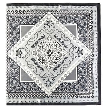 Paisley Arabesque Pattern Square Bandana Scarf