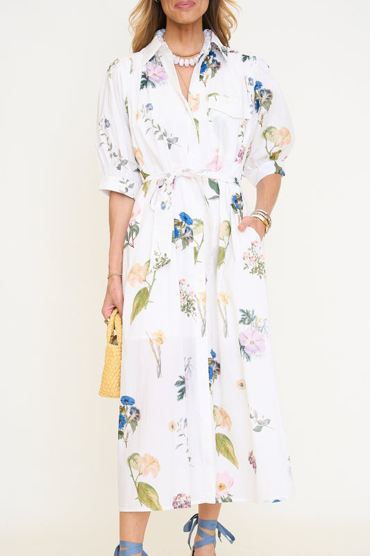 Spring Garden Midi Dress