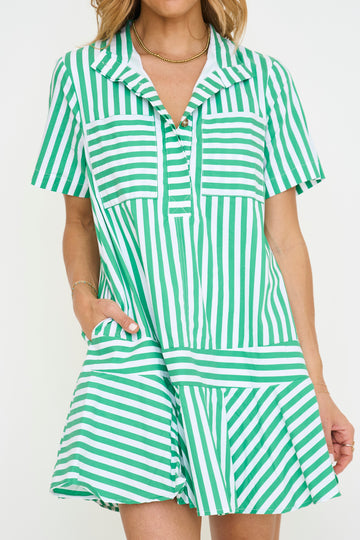 Camren Stripe Mini Dress