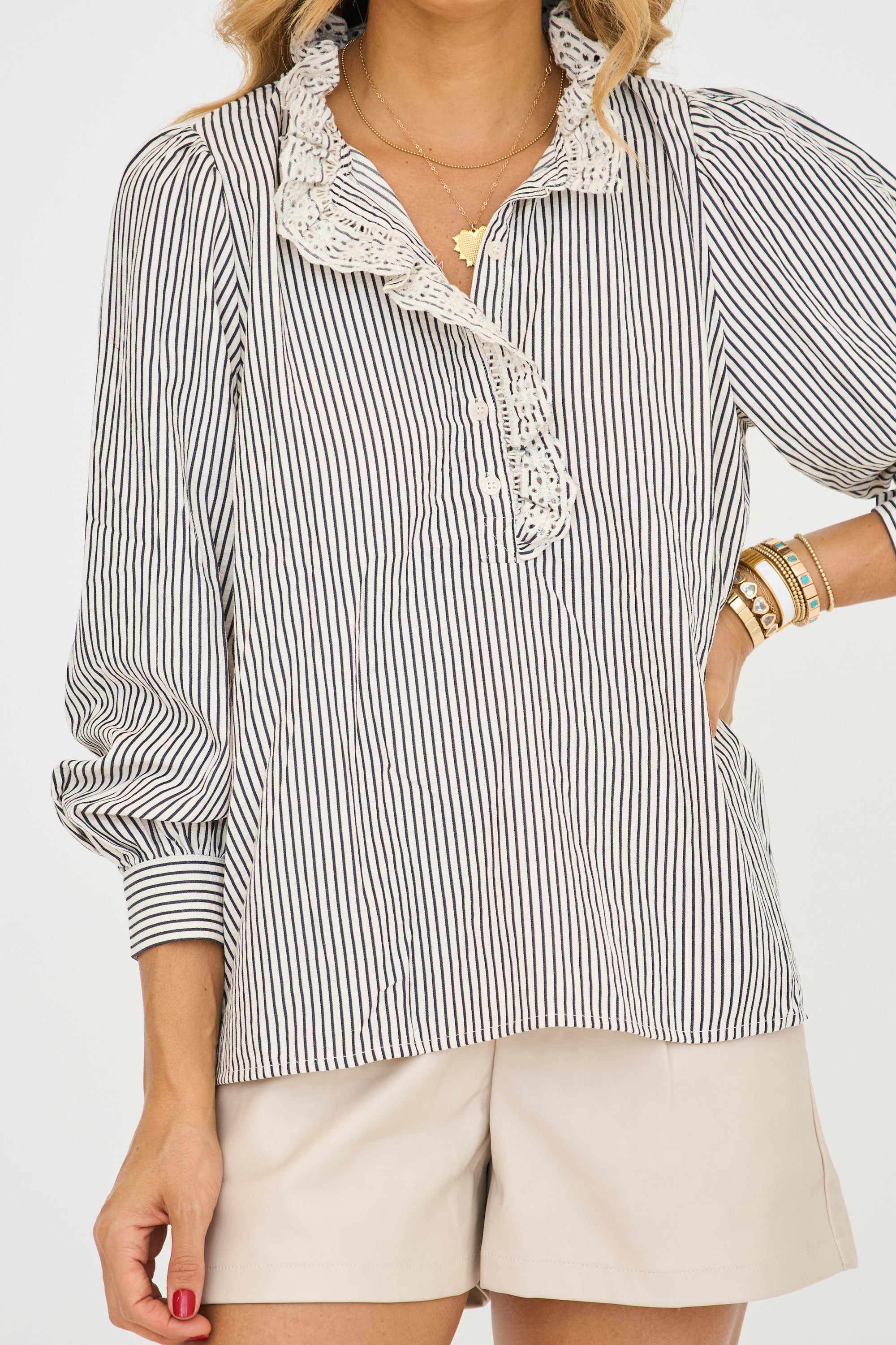 Jay Stripe Blouse