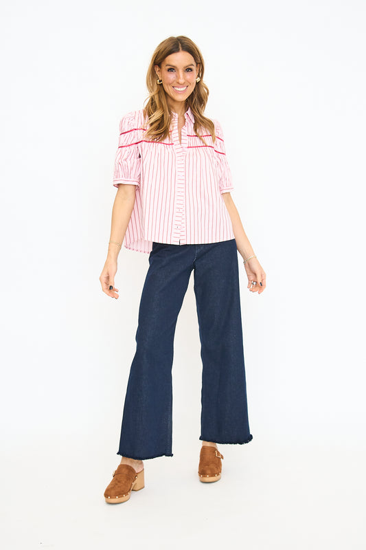 Stripe Button Down Shirt