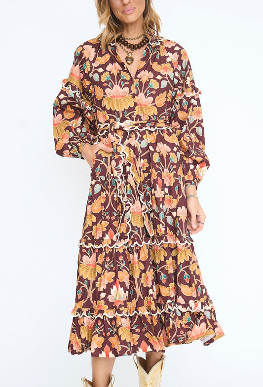 Amber Bloom Trana Maxi Dress