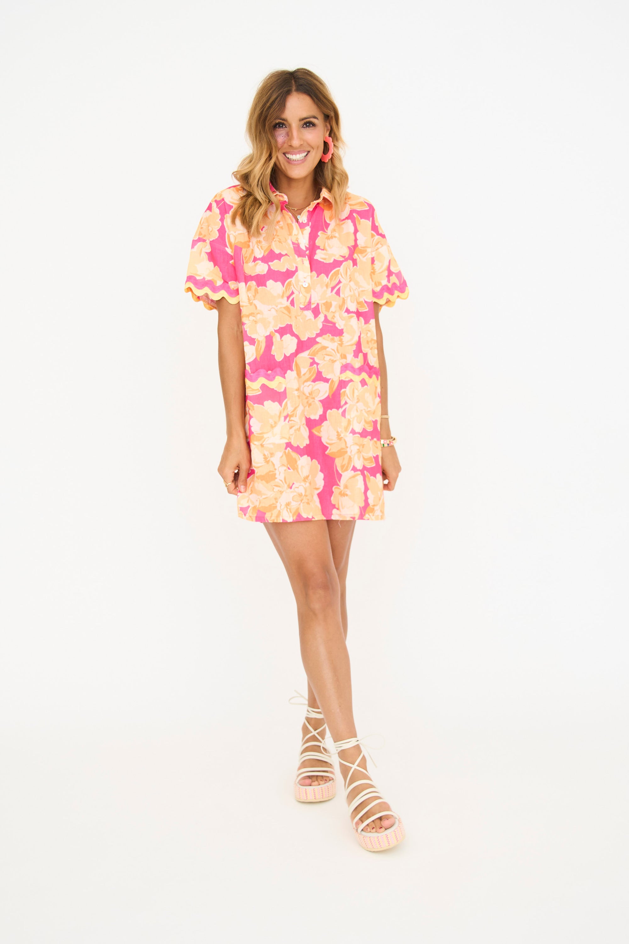 Kelly Ric Rac Mini Dress